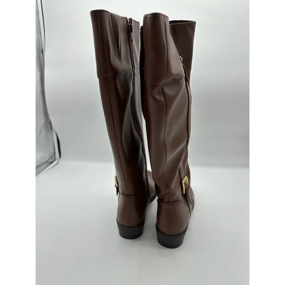 Karen Scott, Deliee2 Riding Boots Cognac Size 8.5 - Picture 3 of 9